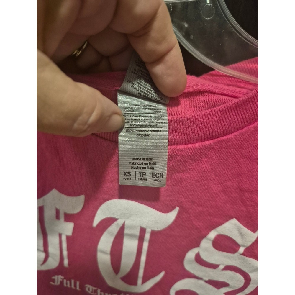 Full Throttle Sturgis Gildan FTS Pink Sturgis Skull Biker Motorcycle Tee‎ XS 190 - Picture 4 of 7